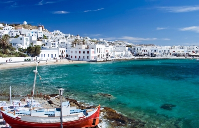 Mykonos Stadt (Dieter Hawlan / stock.adobe.com)  lizenziertes Stockfoto 
Infos zur Lizenz unter 'Bildquellennachweis'